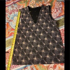 DKNY SPIRAL sleeveless knit top